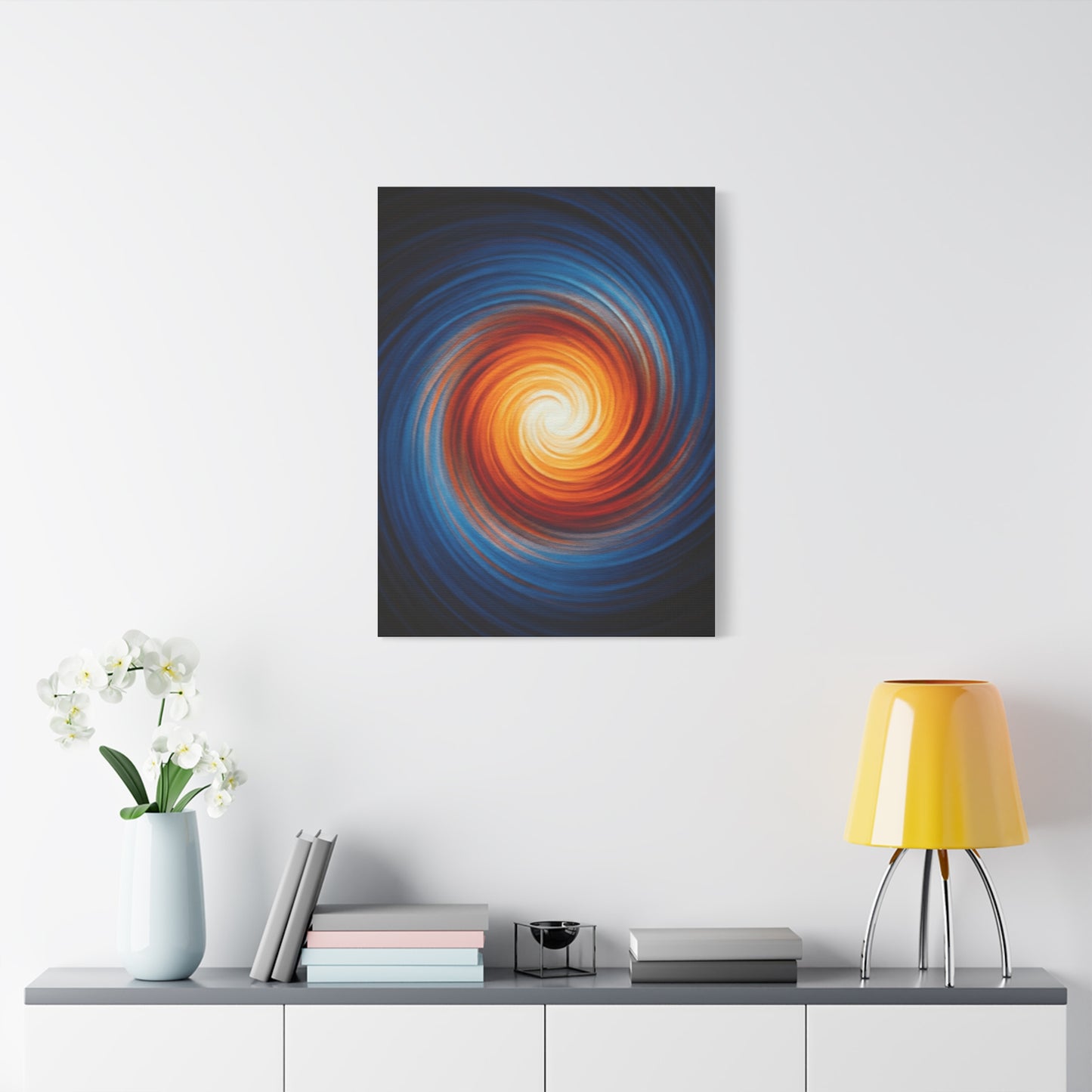 Swirling Light Vortex Abstract Wall Art & Canvas Prints