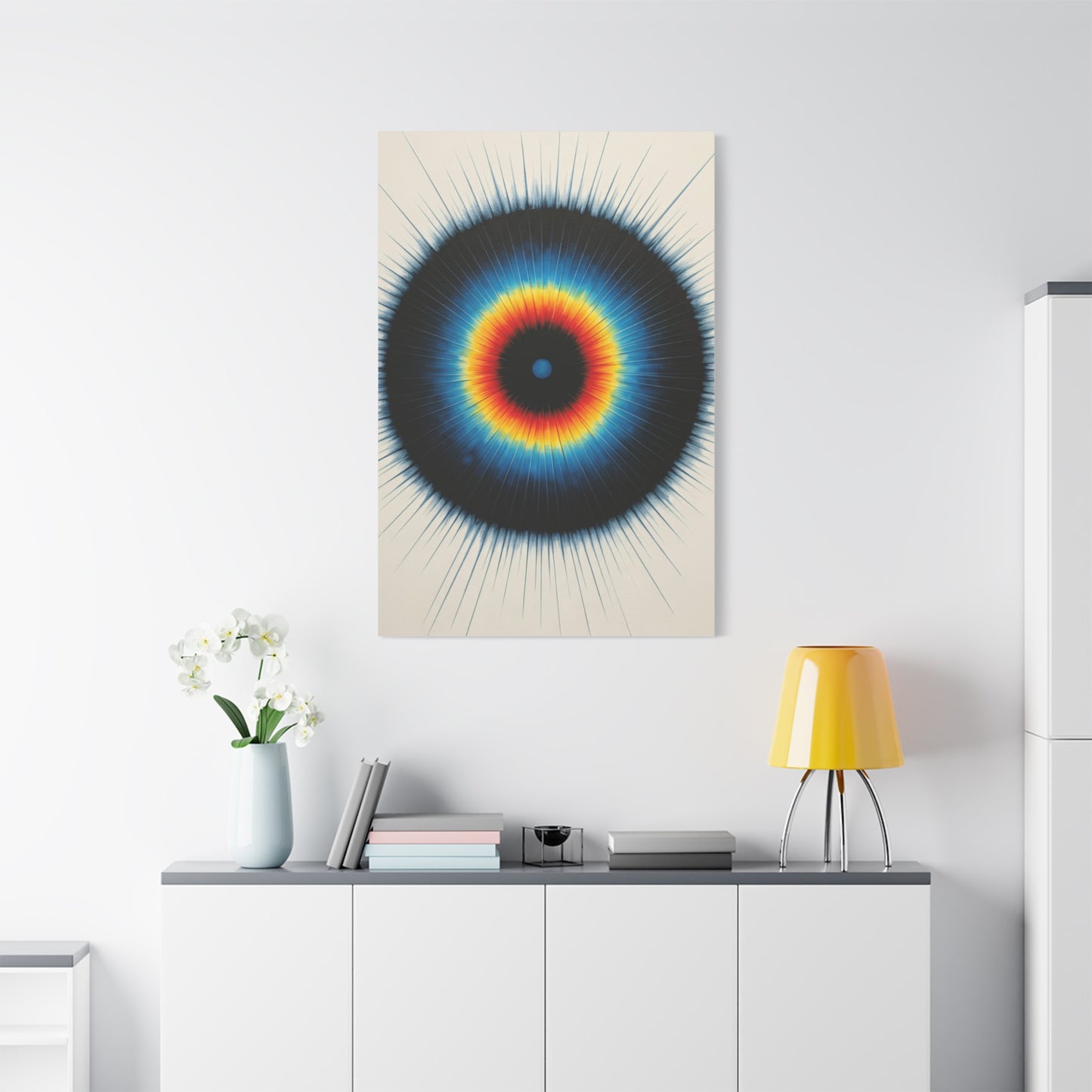 Radiant Circular Focus Abstract Wall Art & Canvas Prints
