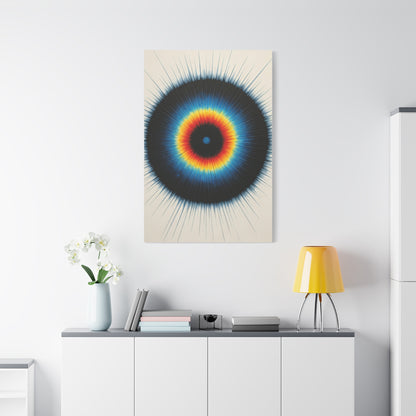 Radiant Circular Focus Abstract Wall Art & Canvas Prints