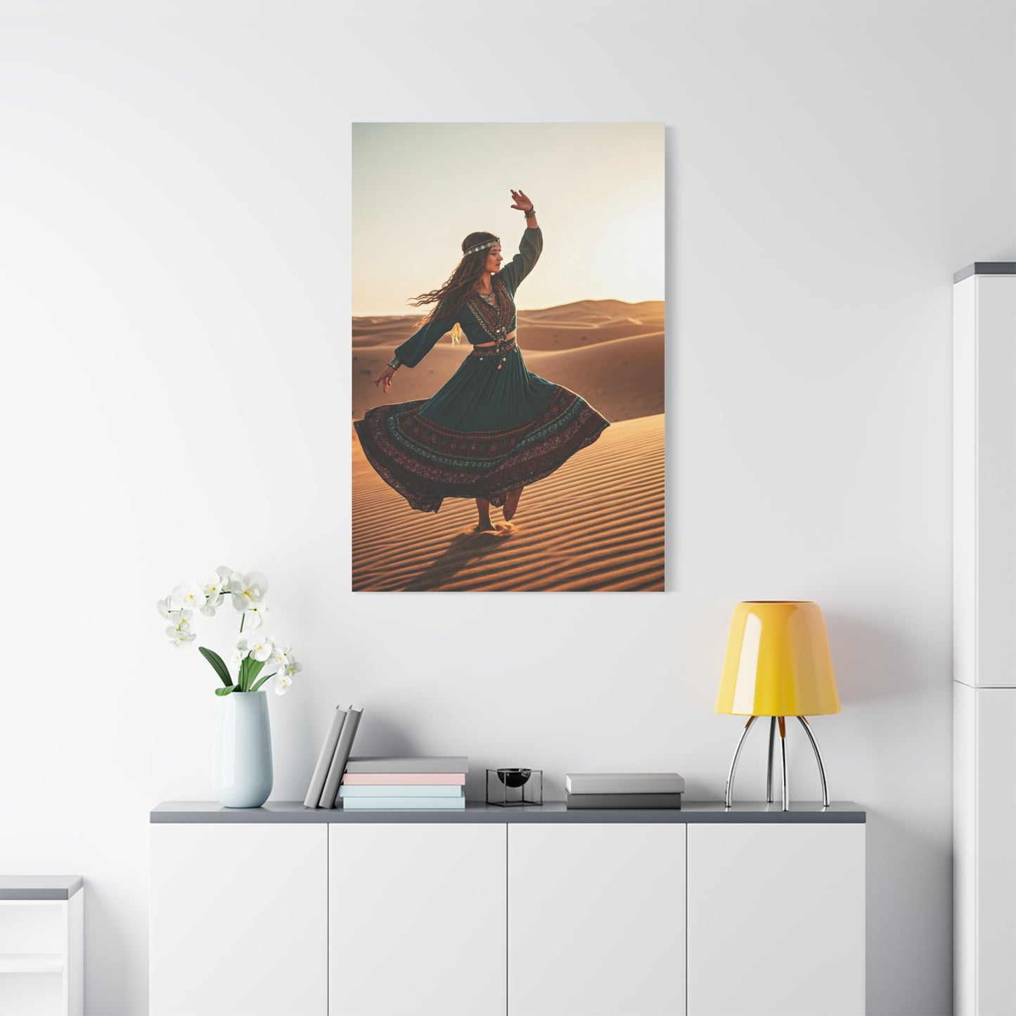 Bohemian Desert Dance Wall Art & Canvas Prints