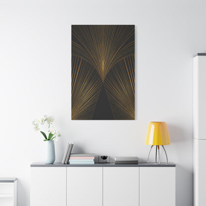 Golden Radiance Arc Deco Wall Art & Canvas Prints