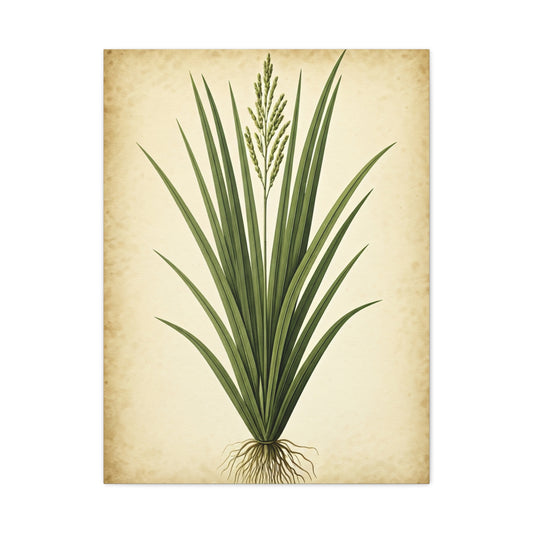 Wild Grass Illustration Wall Art & Canvas Prints