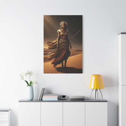 Desert Warrior Goddess Wall Art & Canvas Prints