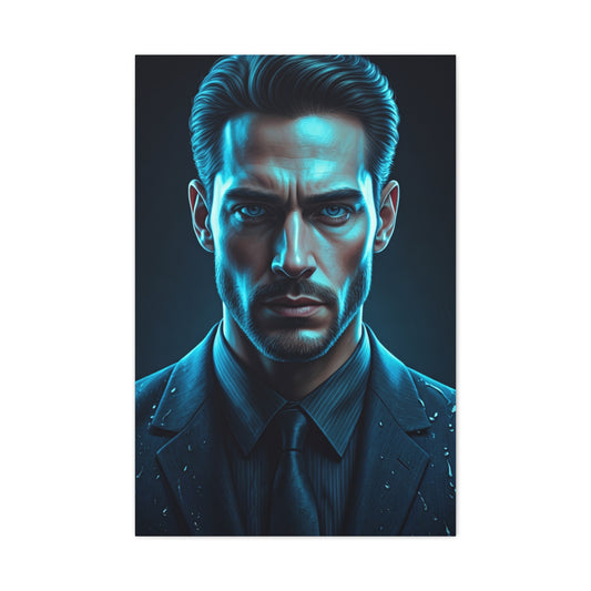 Midnight Resolve Portrait Wall Art & Canvas Prints