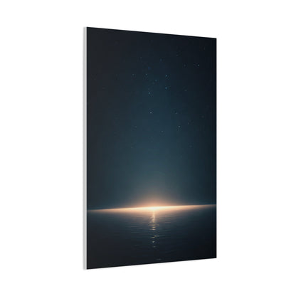 Starry Night Sea Horizon Wall Art & Canvas Prints
