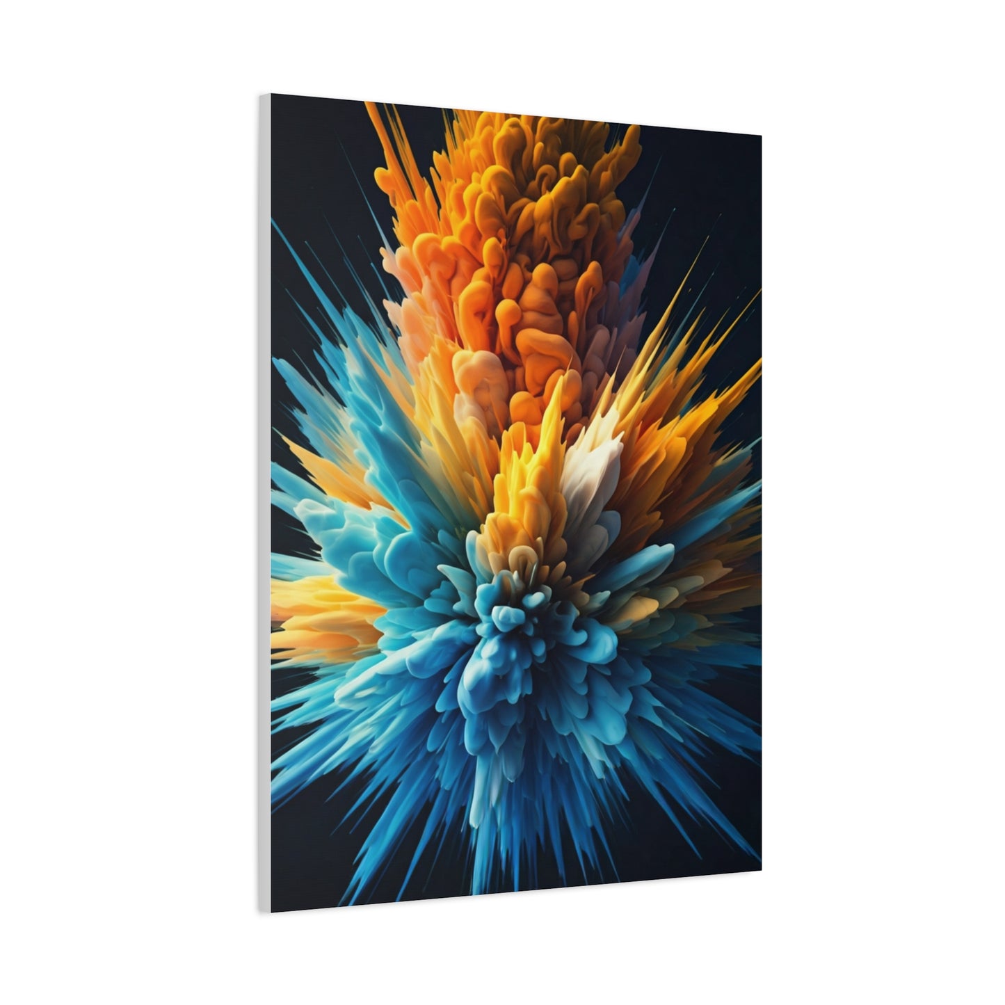 Radiant Color Explosion Abstract Wall Art & Canvas Prints