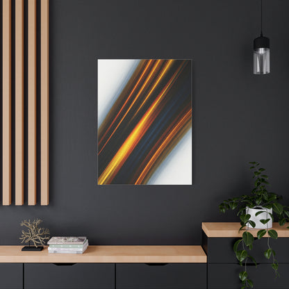Golden Velocity Stream Wall Art & Canvas Prints
